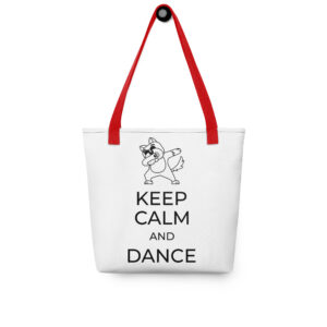 Stoffbeutel “Keep calm and dance”